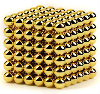 GOLD Neodymium sphere set <<Free Shipping>>