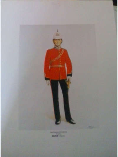 RARE PRINTS BY A.J. BUTLER Klipdrift collection depicting regiments of the Boer War