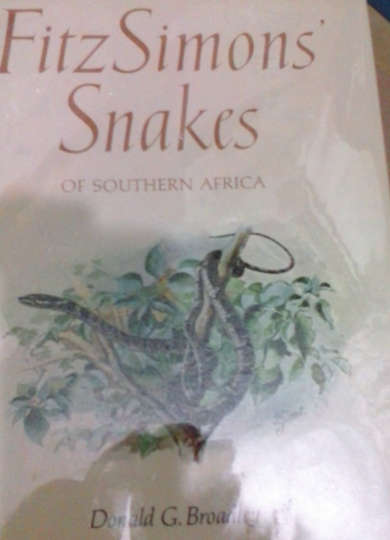 Sneaks of southern africa - fitzsimons  Donald G Broadley