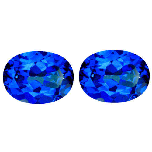 2.93cts Pair 100% Natural EXTREMELY!!! - Top Fire MYSTIC BLUE Topaz - R 1'538.00