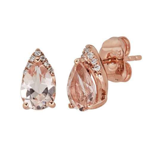 1.89cts (2 Pcs) PAIR - WORLD GRADE - 100% Natural Salmon Peach Pink MORGANITE - IF