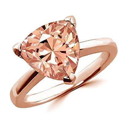 1.23ct - WORLD GRADE - 100% Natural Salmon Peach Pink MORGANITE - Eye Clean