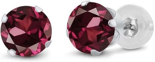 2.13cts PAIR RARE TERRIFIC!!! HIGH END ITEMS - 100% Natural RHODOLITE GARNET with Top Fire