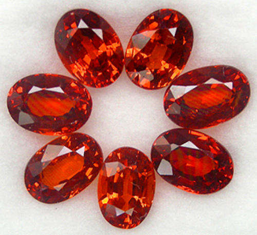 AWESOME PAIRS! 4.30ct GARNET-Mandarin Orange Spessartite-Namibia-R 9565.00- 3 Sets Available