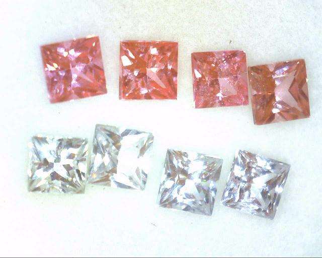 0.49cts WOW!!!!  100% Natural Pink and White Sapphires R 3'675.00