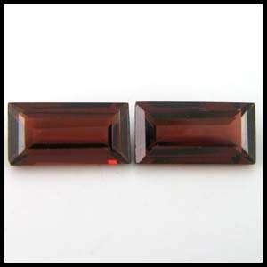 BREATHTAKING PAIRS!!! 4.65cts Natural Orange Red GARNET (Combined) - 5 PAIRS AVAILABLE!