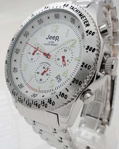 Jeep Men's Watch - New but selling as secondhand because battery and band needs replacing