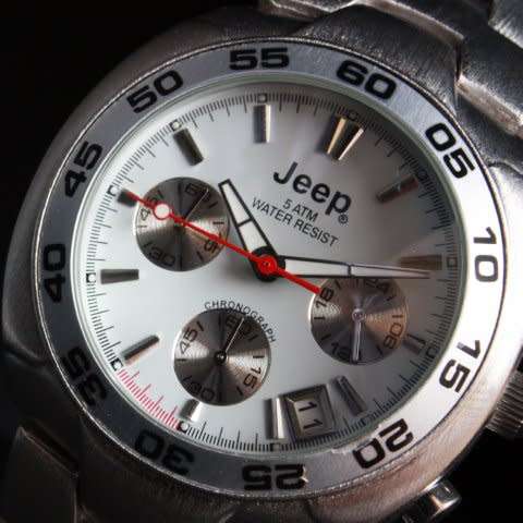 Jeep Men's Watch -  New but selling as secondhand because battery needs replacing