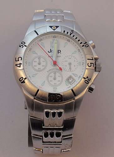 Set of 2 Jeep Men's Watches - New but selling as secondhand because battery and band needs replacing