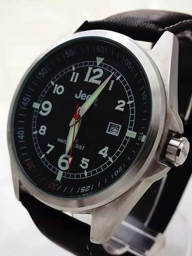 Authentic Jeep Men's Analogue Watch - New battery fitted