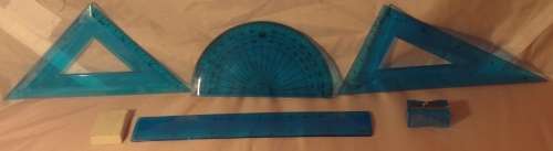 Maths Sets - Price is for bulk lot of 10 Maths sets