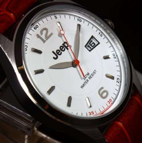 Jeep Authentic Men's Analogue Watch - New battery fitted