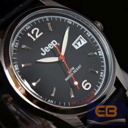 Authentic Jeep Men's Analogue Watch - New battery fitted