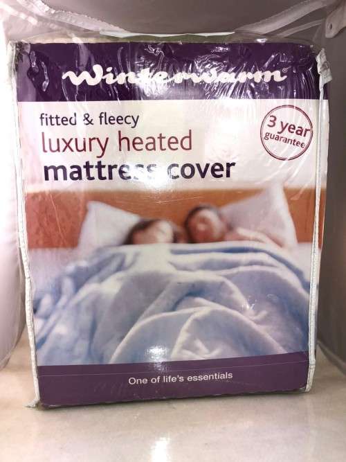 Heated Single Mattress Cover