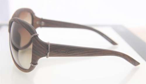 DIESEL*** Branded Sunglasses - Woodgrain Look*** - Made in Italy - R1 Start with NO Reserve