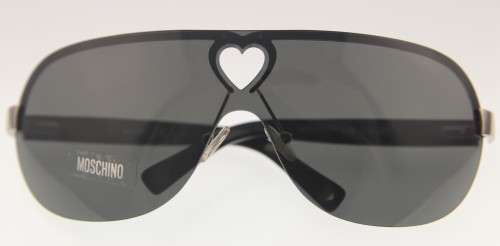 MOSCHINO Sunglasses - Semi-Rimless - Made in Italy - Love Yourself - R1 Start with NO Reserve