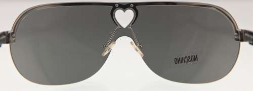 MOSCHINO Sunglasses - Semi-Rimless - Made in Italy - Love Yourself - R1 Start with NO Reserve