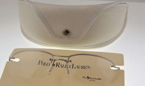 POLO by RALPH LAUREN Optical Frame - Titanium-Made in Italy-Semi-Rimless-R1 Start with NO Reserve