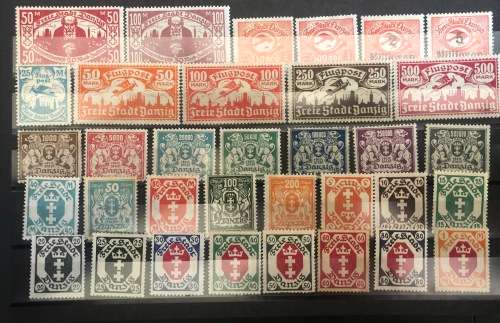 Danzig sets and part sets 1921/23