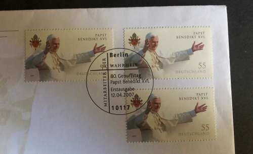 Pope Benedict XVI visit to Berlin 2007