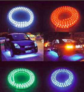 Super Ultra Bright BLUE 120 LED 120cm Waterproof Flexible for Car & Motorcycle & Boat