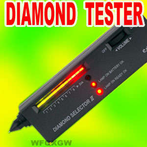 Diamond and Gemstone Gems Tester Selector II Tool LED