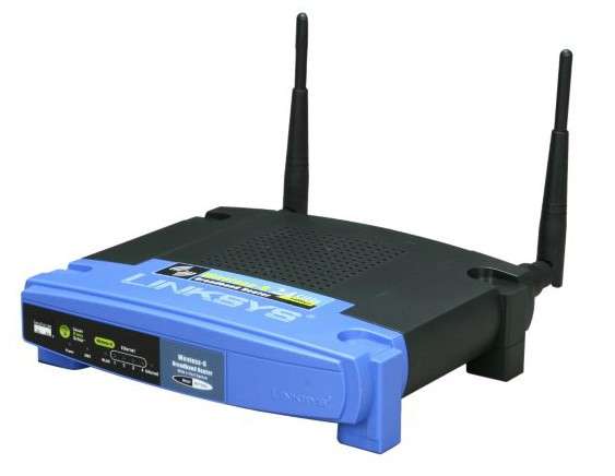 Linksys WRT54GL Broadband Router (802.11g + 802.11b) with Dual Antenna