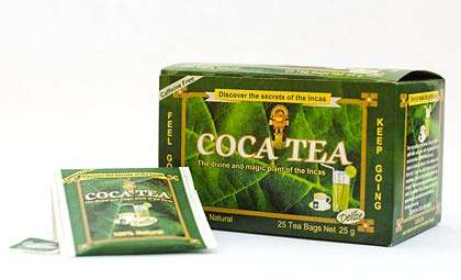 CocaZone Coca Tea - The Divine and Magic Plant of the Incas (25 Teabags)