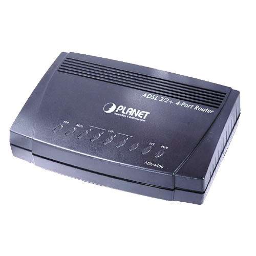 Planet ADE-4400A ADSL 2/2+ 4-Port Router