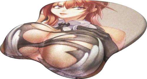 Sexy Anime Mousepad with 3D Silicon Breast Wrist Rest - Cecily Cambell