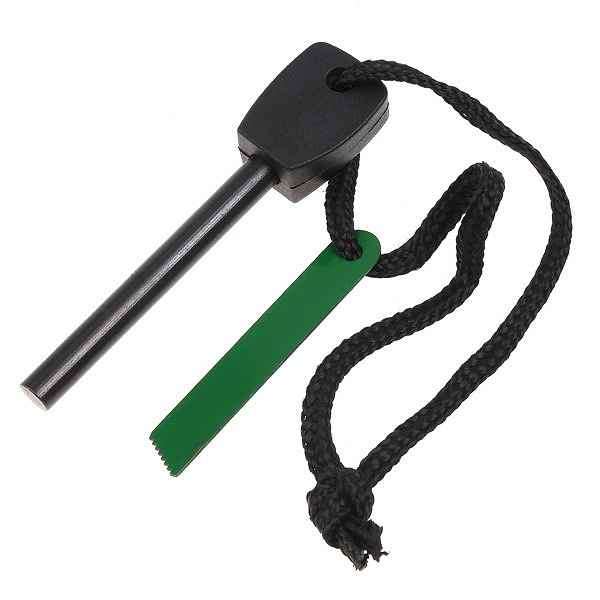 7.5cm Long Magnesium Survival Flint Stone Fire Starter Lighter Kit