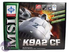 MSI K9A2 CF Motherboard with Accessories