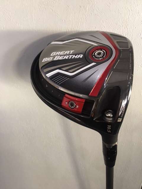 NEW CALLAWAY GREAT BIG BERTHA   10.5 GRAPHITE REGULAR & COVER  "BARGAIN OF THE YEAR"