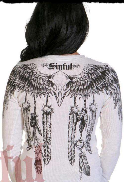 SINFUL L/S TOP - SMALL