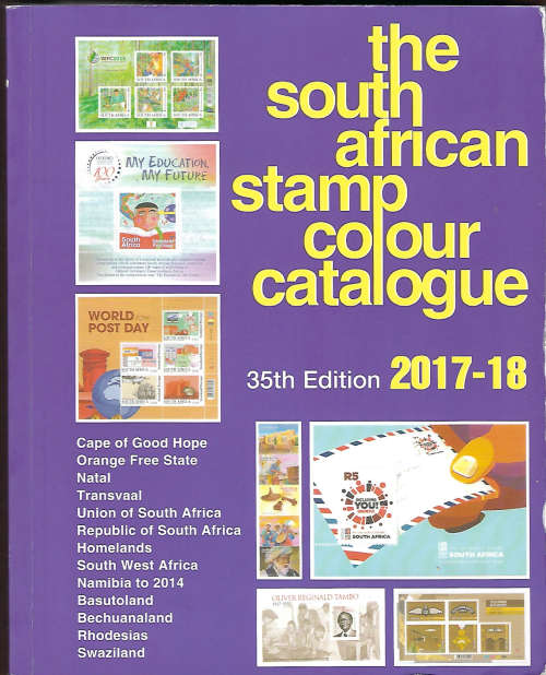 South African Stamp Colour Catalogue 2017-2018