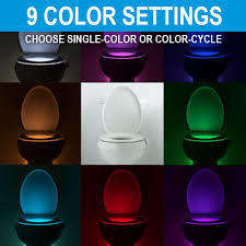 Toilet night light