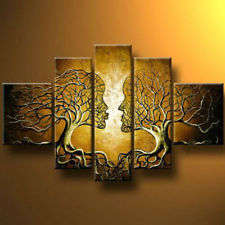 Human Tree Modern 100% hand painted Canvas Wall Art Abstract Oil Paintings