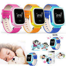 GPS Tracker Phone Tracking Smart Wrist Watch Child Location Security Baby Kid