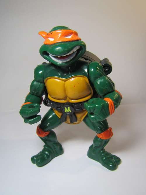 Teenage Mutant Ninja Turtles 1991 Talking Michelangelo