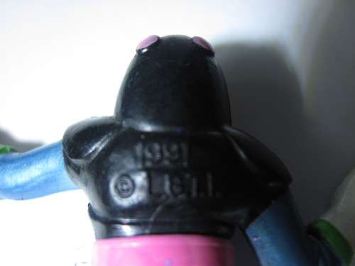 1991 Galoob Trash Bag Bunch Figure 'Prof. Garboff'