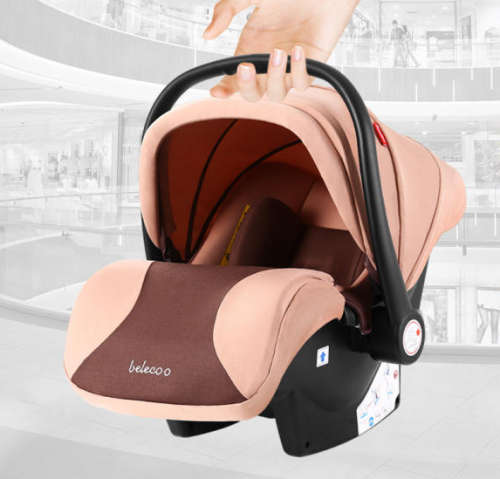 Baby Pram / Stroller - 3 Function Foldable Baby Pram with Car Seat - khaki