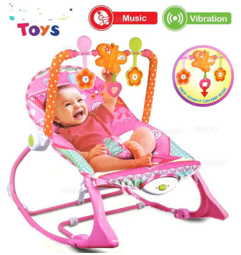 New Toddler Baby Rocker {Pink}