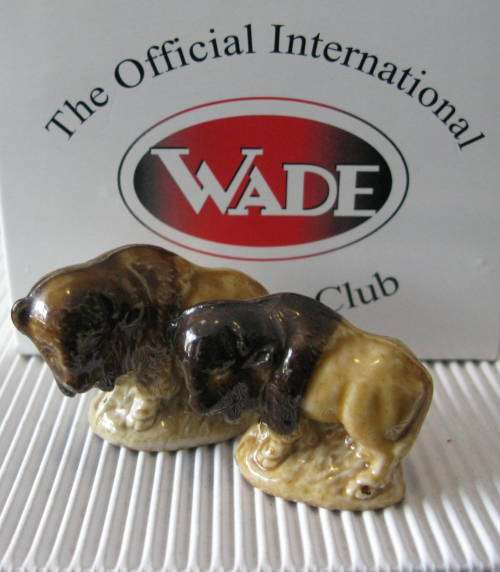Wade Whimsie Large Bison 1979 Set 2 - Value @ $15
