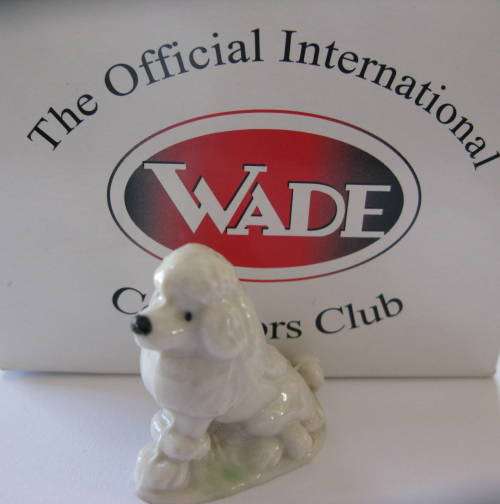 Wade 1967 - 1973 White Poodle - Value @ $10