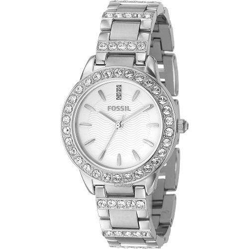 Fossil Womens Jesse White Stainless Steel Quartz Watch - VALUE IS R1,999