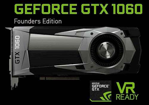 GTX 1060 6GB FOUNDERS EDITION
