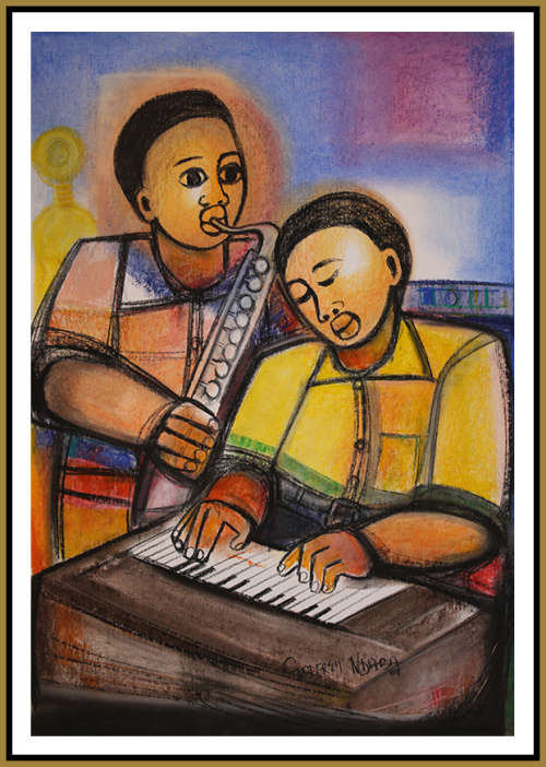 Godfrey Ndaba - Illustrated Artist - SOWETO GOLD !!