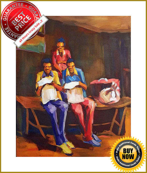 Contemporary Art - Junior Fungai - Oil Painting