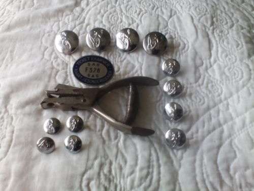 SAR/SAS Ticket Clipper + Badge + Complete Button Set