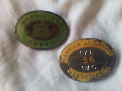 SAR\SAS barrier attendant and guards badge